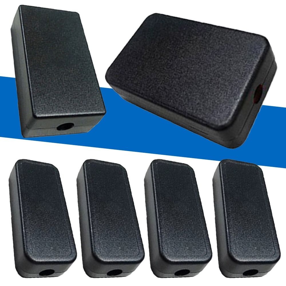 Black DIY ABS Plastic Electron - Diy Electronics Box ulasan dan harga