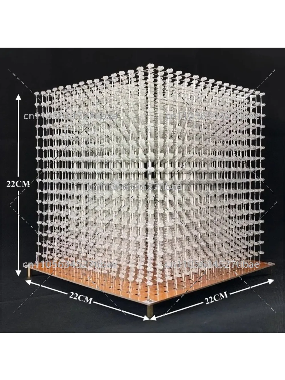 3D16mini Light Cube Kit 16x16x - Diy Electronics Project Kit ulasan dan harga